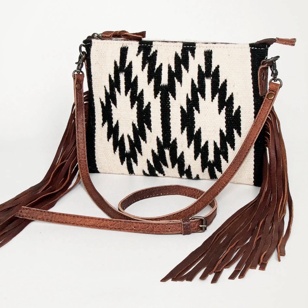 American Darling Brown Leather Strap bag